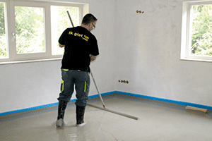 Nooit meer op je knieën met Vloeibare ZandCement®